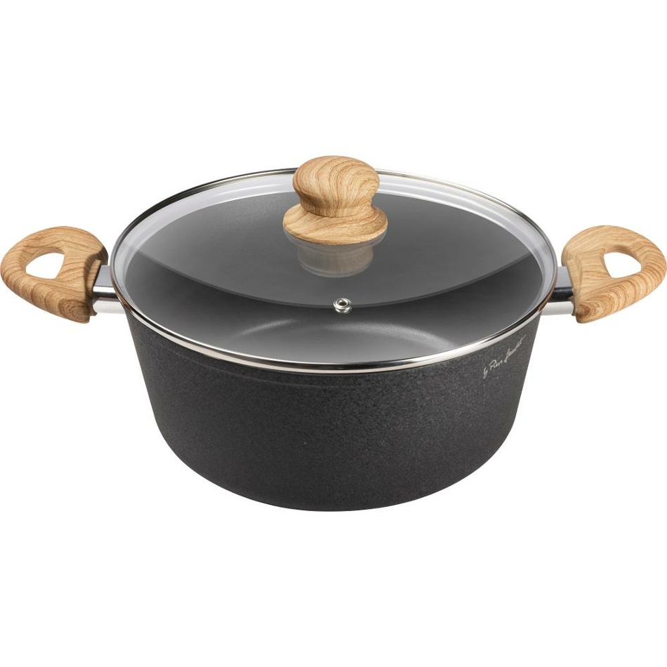 Lamart LT1247 lábas fedővel Natur, 24 cm átmérővel akciós termékkép 1