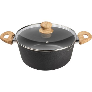 Lamart LT1247 fedeles serpenyő Natur, átmérő 24 cm