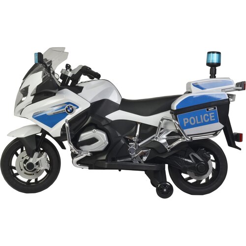 Buddy Toys BEC 6020 Motocicletă electrică BMWK1200, albă