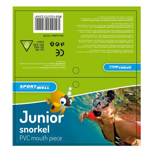 Sportwell Šnorchl z ventilom Junior