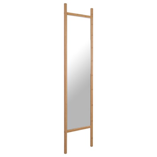 Lustro ścienne B028 NAT, bambus