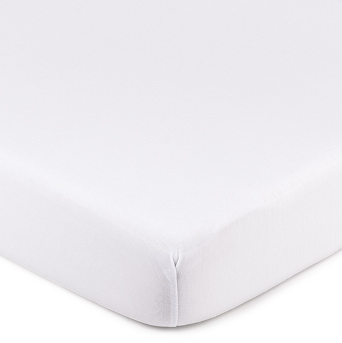 4Home Jersey prostěradlo s elastanem bílá