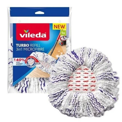 Rezervă mop Vileda TURBO 3în1,