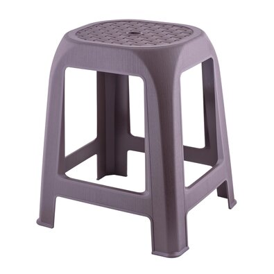 Scaun din plastic DESIGN mocca, 41 x 35 x 46 cm