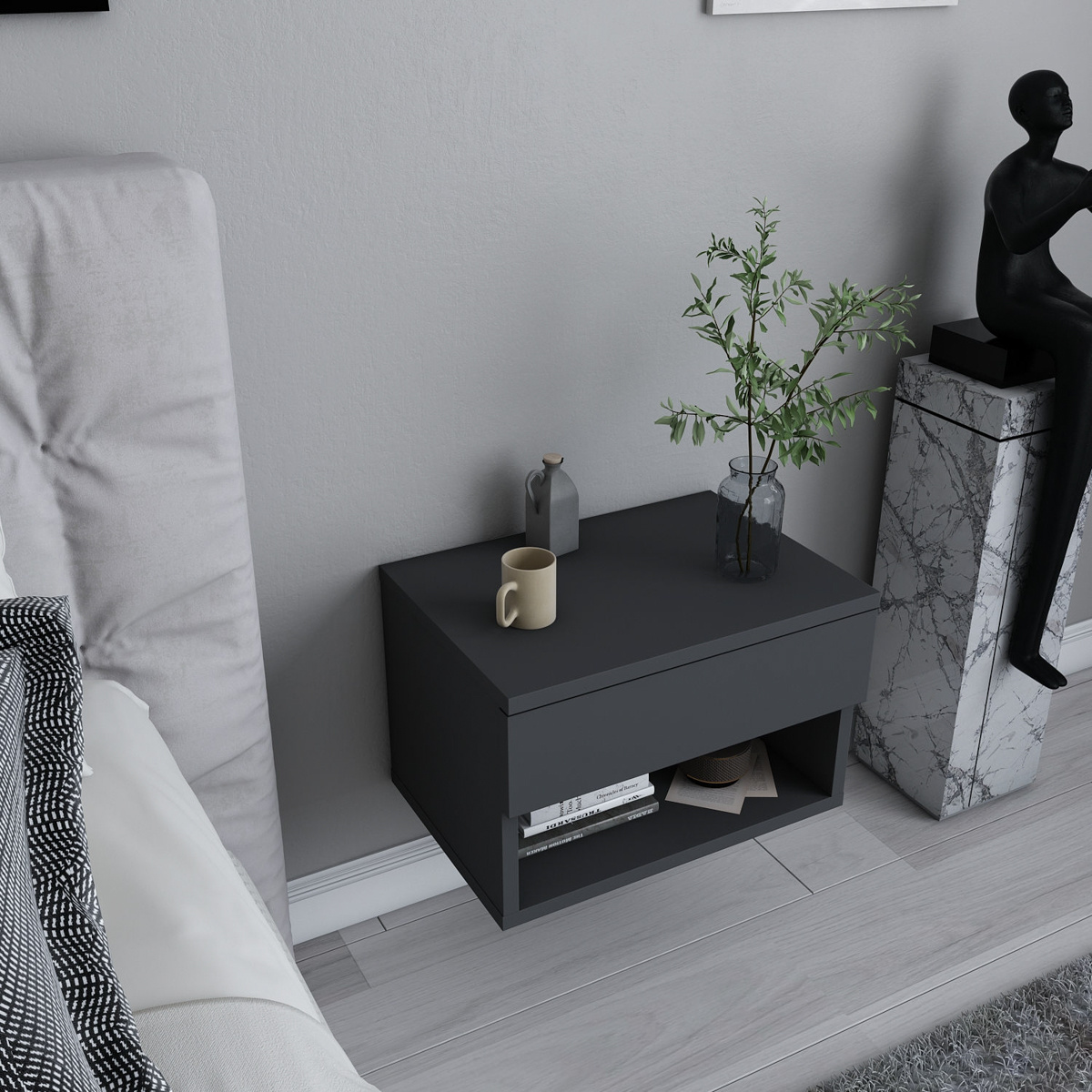 Noční stolek Jamot Anthracite - thumb (4)