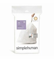 Simplehuman Пакети для сміття Q 50-65 л, 20 шт