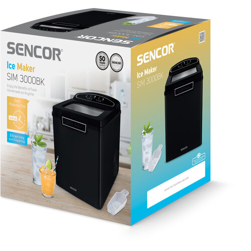 Sencor SIM 3000BK jégkészítő, fekete