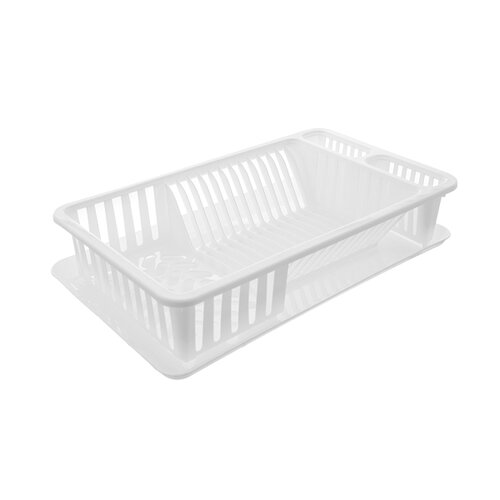 Orion UH Abtropfschale Elif 45,5 x 27,5 x 10 cm, Weiß
