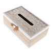 Drewniane pudełko na chusteczki Mandala, 20 x 11,5 x 9 cm