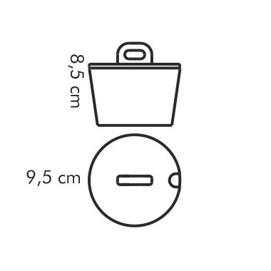 Tescoma GUSTITO cukortartó termék 2. képe