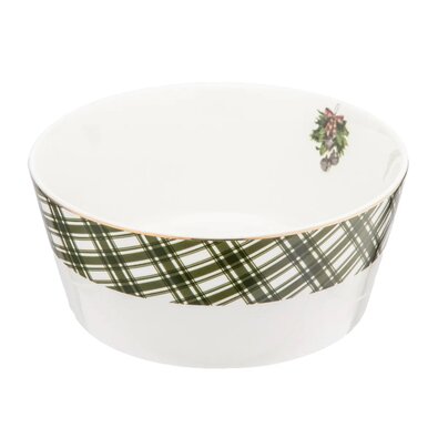Altom Christmas Tree porcelán tál 15 cm, 600 ml
