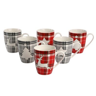 Altom Porcelánový hrnček s vianočným motívom 300 ml