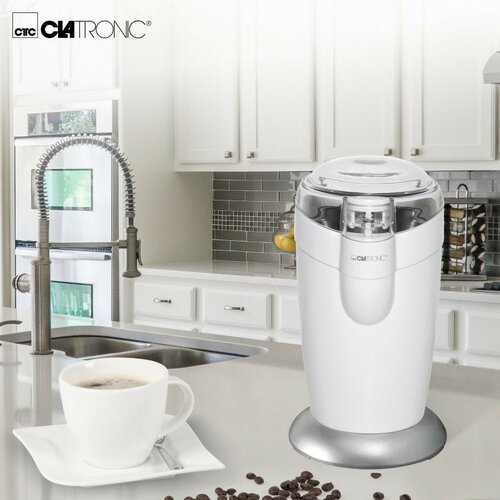 Râșniță de cafea Clatronic KSW 3306, alb