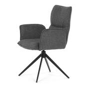 Set de scaune de sufragerie DCH-D1328 GREY2, 2buc.