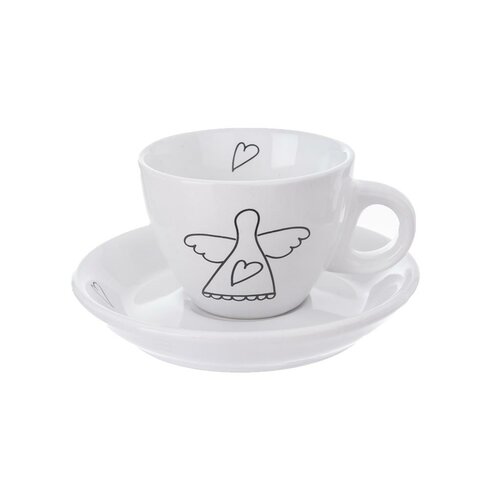 Orion Darilni set skodelic s podstavkami ANGEL, 90ml