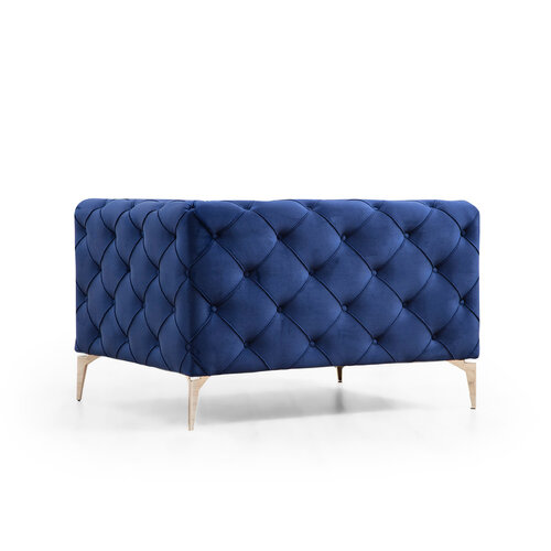 Křeslo Como Navy Blue