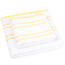 Zestaw ręczników „Snow” żółty, 50 x 100 cm, 70 x 140 cm