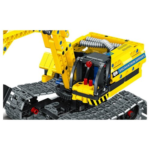 Stavebnice iM.MASTER bagr/robot 2v1, 342 dílků