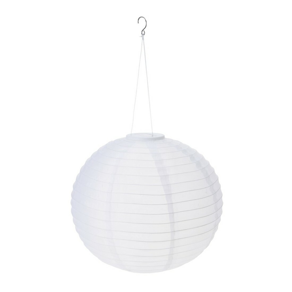 ProGarden Solární závěsné LED svítidlo Ball, pr. 40 cm, teplá bílá