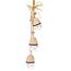 Les egg-shaped wooden ornaments with dots, 3 pcs