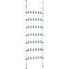 Wenko Cuier telescopic pentru pantofi Atlas, 42perechi