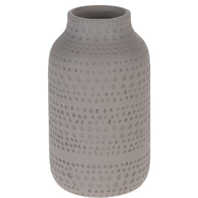 Wazon ceramiczny Asuan brązowy 19 cm