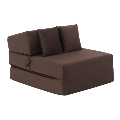 Scaun pliant/saltea PELOS, maro