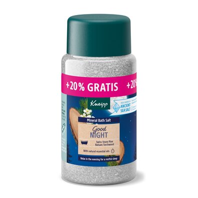 Kneipp Sol za kopel Good Night, 600 g