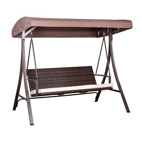 Happy Green Leagăn de grădină Capri din ratan