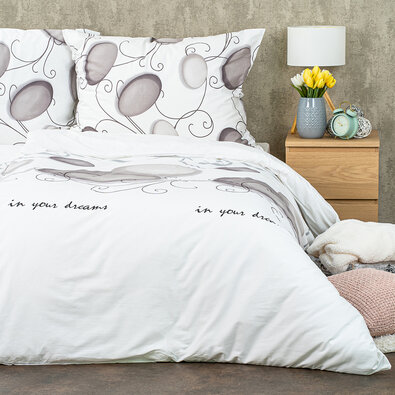 Bombažna posteljnina Zen, 200 x 200 cm, 2 kos 70 x90 cm