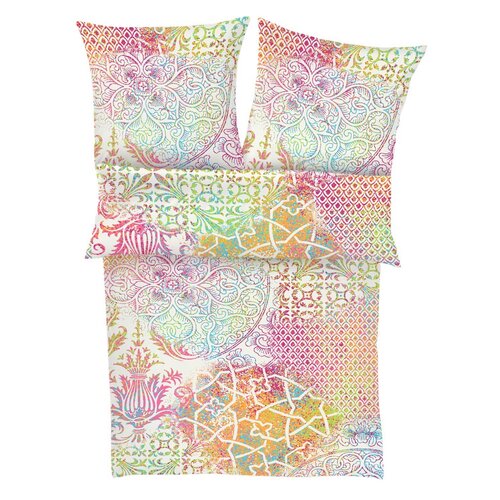 Ibena Summer Festival 5706/100 szatén ágyneműhuzat,  140 x 200 cm, 70 x 90 cm