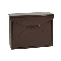 Сталева поштова скринька BK.57.H, коричневий