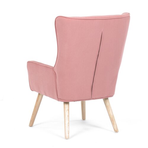 Kreslo ušiak PINK2, ružová