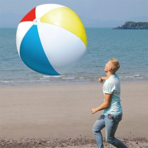 Obří nafukovací plážový míč