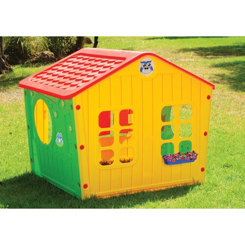 Jucării Buddy BOT 1140 Căsuță Village, roșie