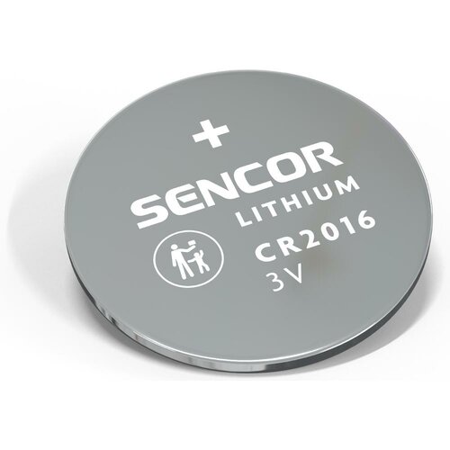 Sencor SBA CR2016 lítiová batéria 3 V, 2 ks