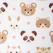 4Home Cute animals gyerek pamut ágyneműhuzat, 140 x 200 cm, 70 x 90 cm