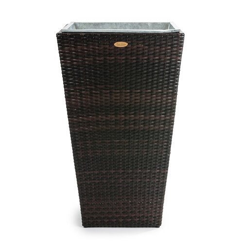 Donica z PE ratanu Hubei 82 cm