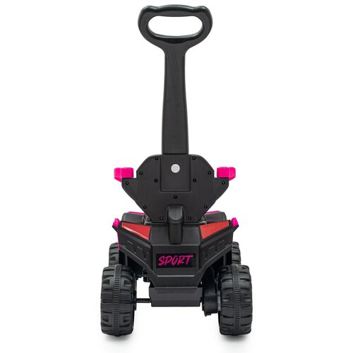 Scuter electric Baby Mix cu bară de ghidareRuggy, roz