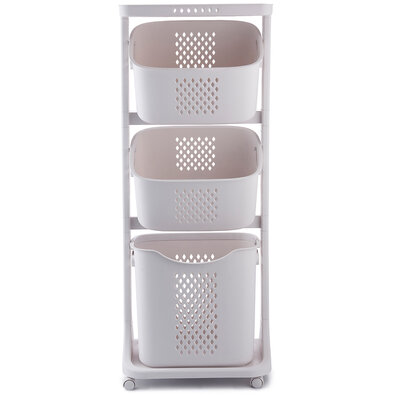 4Home Univerzalni zaboji za shranjevanje na kolesih TRIS, 3 nivoji