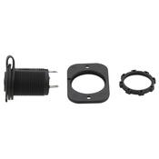 Compass Zásuvka s krytom, 12 V / 24 V