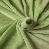 Bettlaken Mikroplüsch Grün