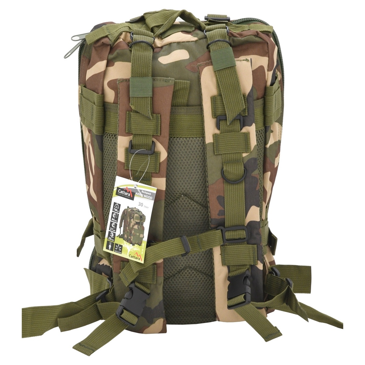 Cattara Army Wood hátizsák, 30 l termék 2. képe