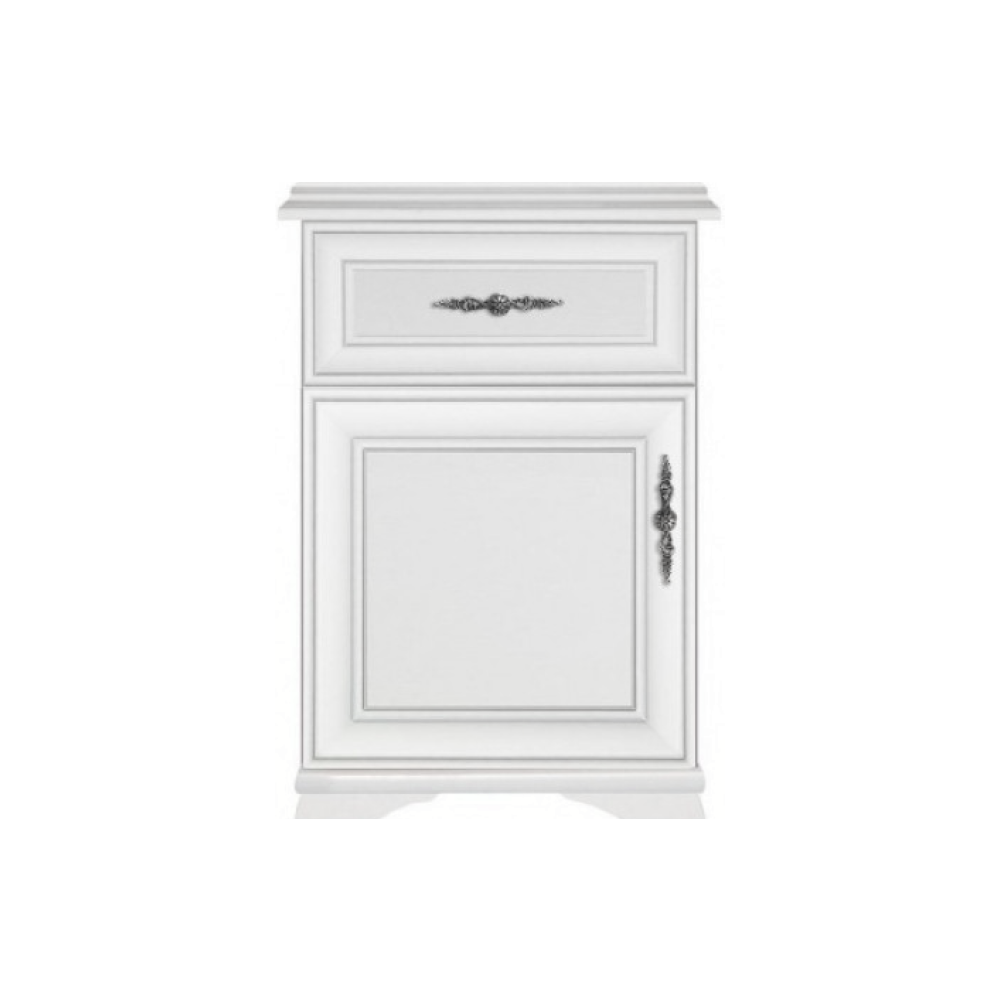 Skrinka KENTAK 1D1SL/P, alpská biela