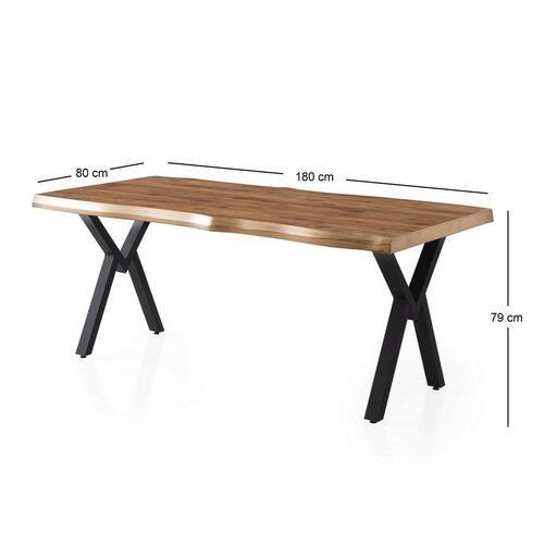 Jedálenský stôl Gala Walnut