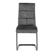 Sada jedálenských stoličiek Vintage DCL-D1275GREY4, 4 ks