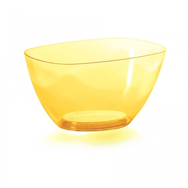 Prosperplast Dekoratívna miska Coubi žltá, 20 cm, 20 cm