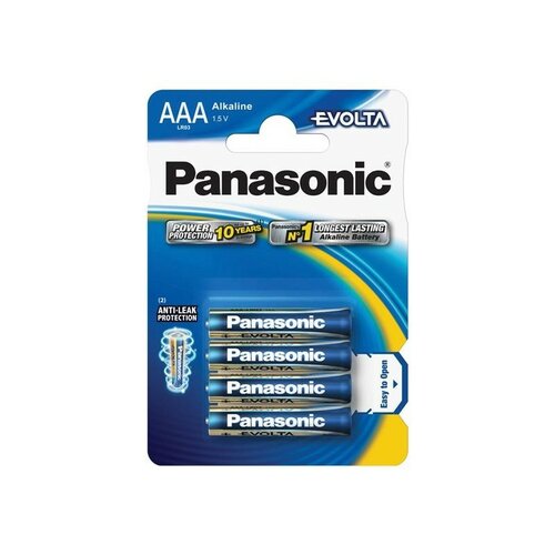 Panasonic LR03EGE/4BP EVOLTA elemkészlet, 4 db