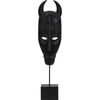 Dekoračná africká maska Mbenu čierna, 46 cm