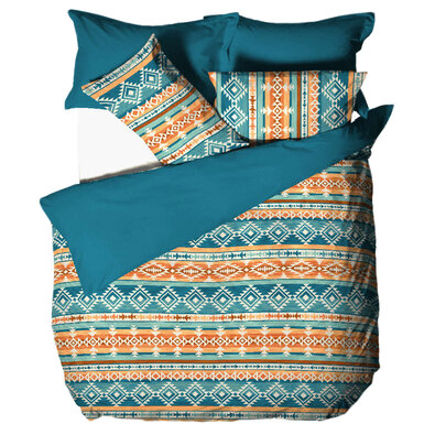 B.E.S. Petrovice Flanell-Bettwäsche Aztec Spirit, 140 x 200 cm, 70 x 90 cm